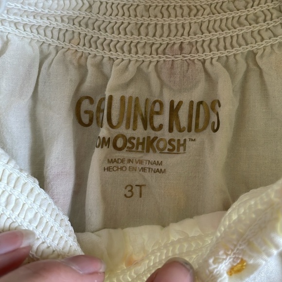 Genuine Kids OshKosh Celestial Sun & Moon Embroidered Dress - Picture 5 of 5